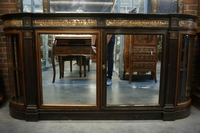 style Mirror top sideboard, Italy early 20th C.