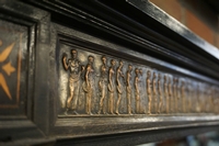 style Mirror top sideboard, Italy early 20th C.