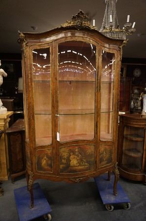 Napoleon III vernis martin vitrine