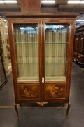 Napoleon III style Vernis Martin Vitrine, France 2nd half 19th Century