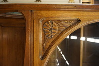 Oak Art Nouveau buffet Around 1900