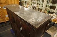 Oak English cabinet with date