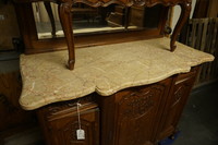 Oak Louis XV style buffet 19th Century