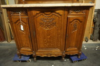 Oak Louis XV style buffet 19th Century