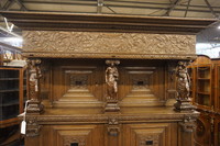Oak Renaissance style Dutch cabinet