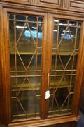 Oak vitrine 19th Century