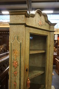 Painted Italian corner cabinet Mid 20th Century