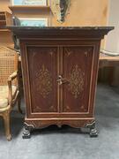 Painted safe. 87x59x113H cm 