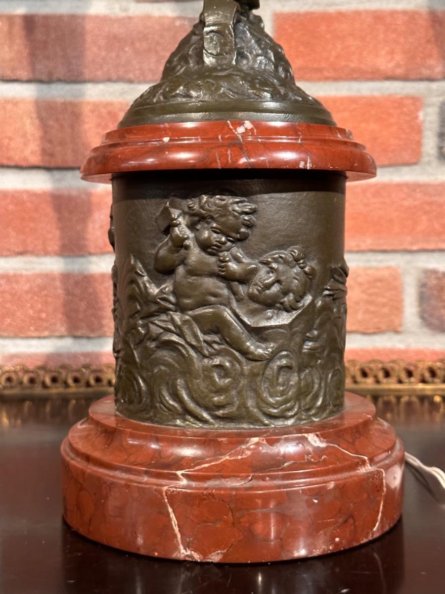 Pair of Bronze sculptures Mercury and Fortuna, Signed by Jean de Bologne