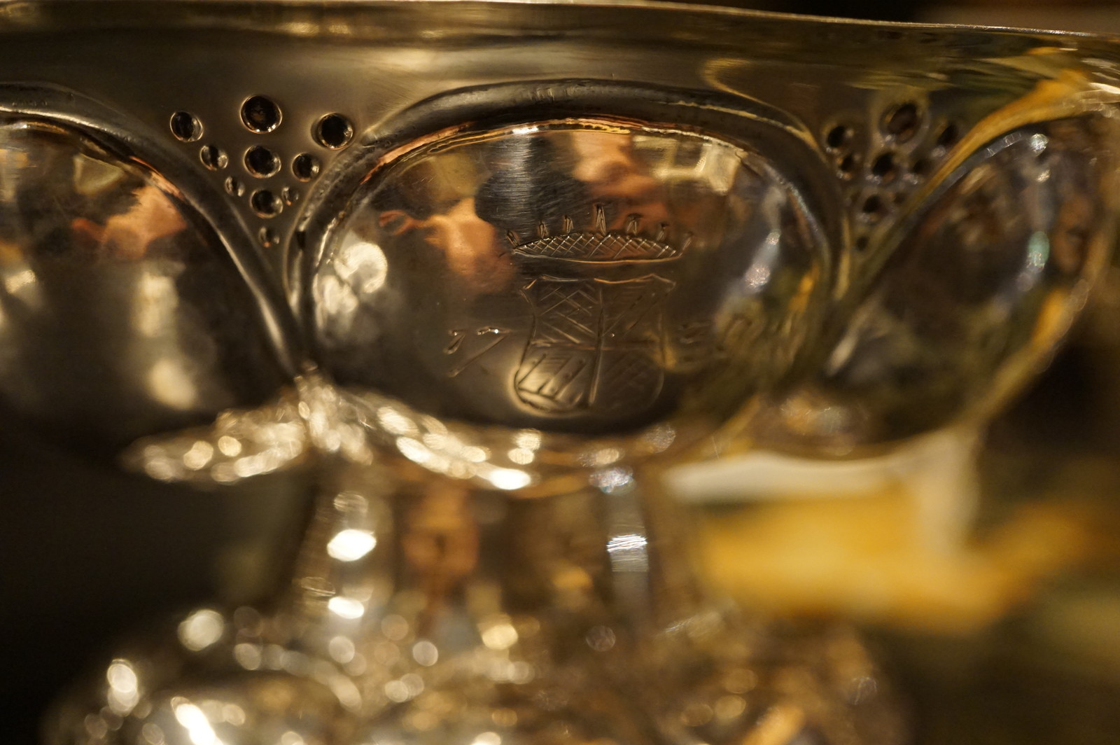 Pair of Dutch silver bowls