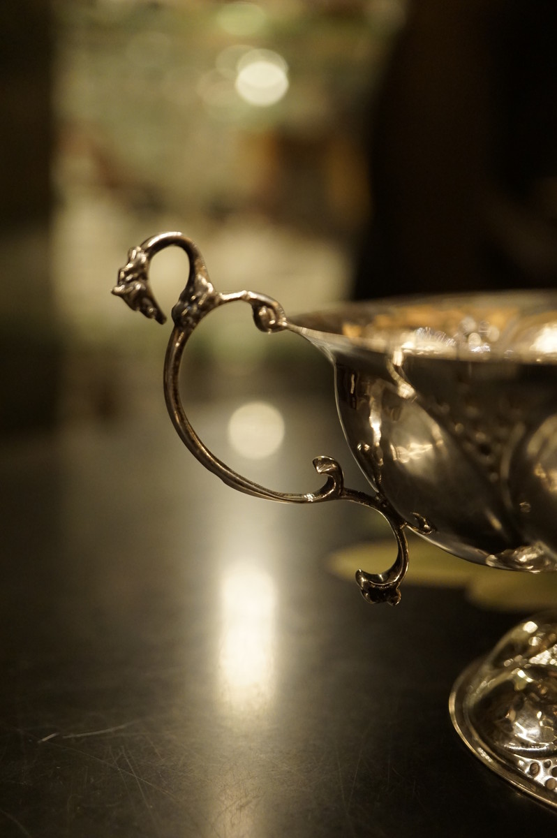 Pair of Dutch silver bowls