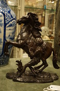 Pair of Marley Horses bronzes after Coustou Around 1900