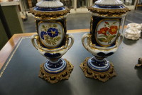 Pair of porcelain table lamps 19th Century