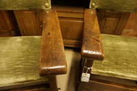 Pair of Spanish walnut armchairs 18th Century