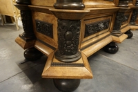 Renaissance style Cabinet in rosewood & ebony, Holland 19th century