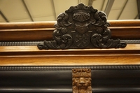 Renaissance style cabinet in rosewood, Holland 19th century