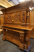 Renaissance style Cabinet in walnut, Italy first part 20th C.