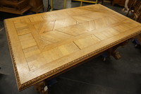 Renaissance style oak table 19th Century