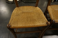 Set of 6 country style chairs 19th Century