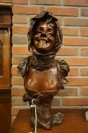 Signed bust