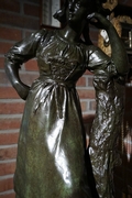 Signed sculpture in bronze, France 19th century