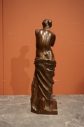 Signed statue in bronze, France around 1900