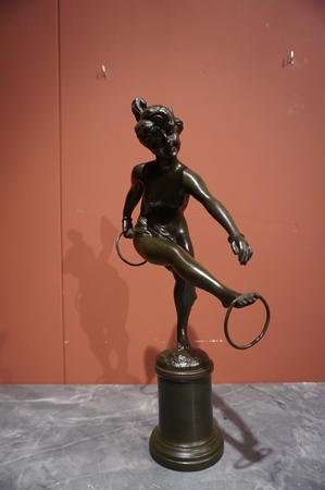 Signed statue by Faure