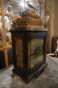 Signed table clock by Edw. Speakman London, England around 1700