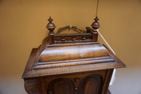 Small walnut curio cabinet Around 1900