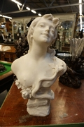 Statue in marble, France 2nd half 19th Century