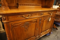 Transition style Buffet in walnut, France 19th century