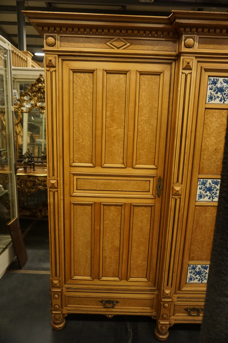 Unusual large wardrobe