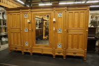 Unusual large wardrobe Around 1900