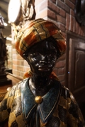 Venetian style Blackamoor in wood, Italy 19th Century