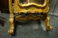 Venetian style Cheval mirror, Italy 19th century