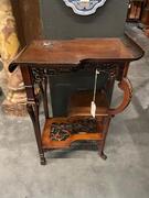 Viardot style occasional table, circa 1900
