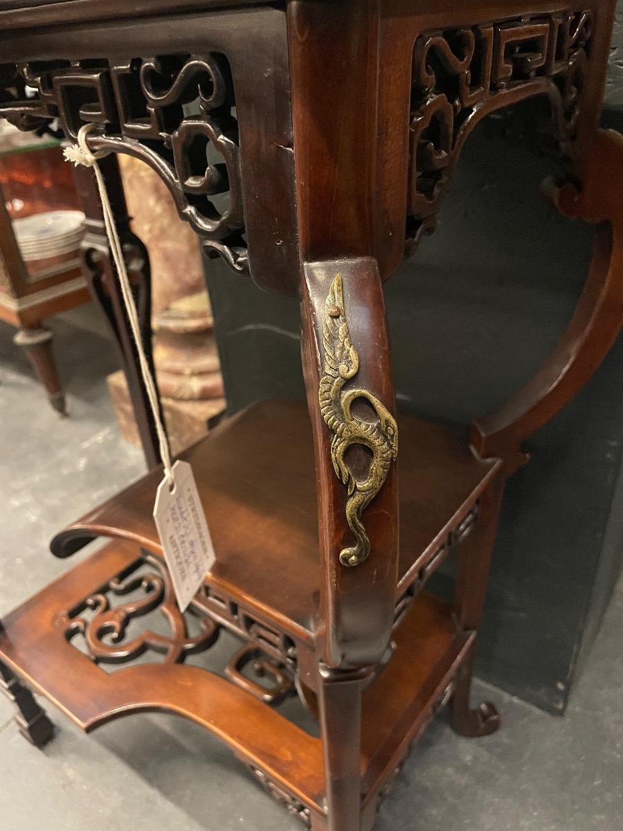 Viardot style occasional table, circa 1900