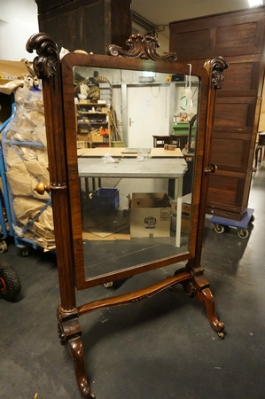 Victorian Cheval mirror