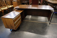 Vintage desk MiM Roma Mid 20th Century