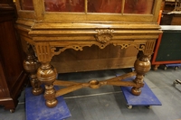 Vitrine in oak, Holland 18th century