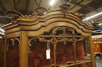 Vitrine in oak, Holland 18th century