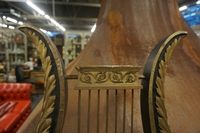 Wall clock in wood, France 19th century