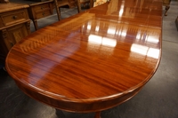 Willem III style Table in mahogany, Holland mid 19th C.