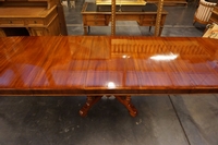 Willem III style Table in mahogany, Holland mid 19th C.